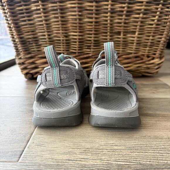 KEEN Whisper Women’s Gray Sandals Size 6 US / 36 EU Water Hiking Outdoor - Picture 3 of 9